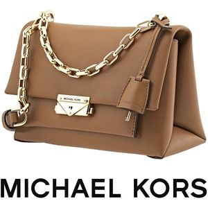 Michael Kors Cece Medium Leather Shoulder Bag